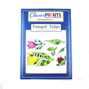  A6 stamp sets Tranquil Tulips 