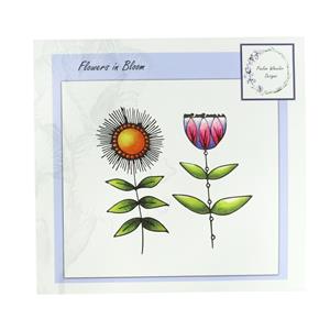 Pauline Wheeler Designs Flowers in Bloom Stamp Set