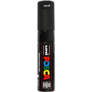 Posca Marker, black, no. PC-8K, line 8 mm, 1 pc