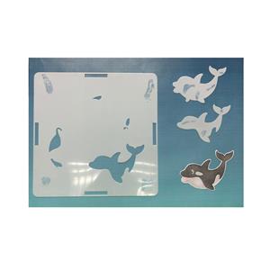 Under the Sea Collection Orion Orca Rotation Stencil