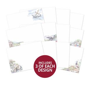 Picturesque Pastimes Luxury Card Inserts, Contains 36 x A4 inserts for cards, usual £9.99