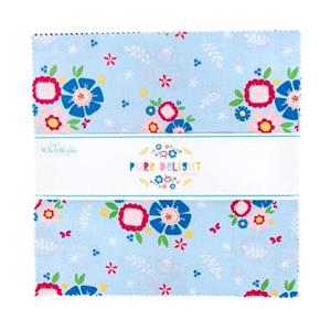 Riley Blake Pure Delight 10 Inch Charm Pack of 42 Pieces
