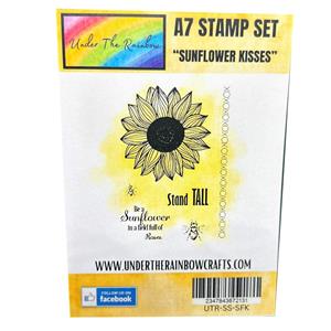 Under The Rainbow A7 Stamp Set - Sunflower