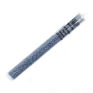 Miyuki Matte Metallic Steel Blue Luster 11/0 Seed Beads (approx.: 22.5g/tube)