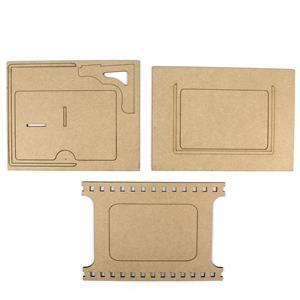 MDF Film Photo Frame, inc; appature for 6x4 inch photo