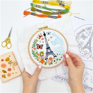 Alice Caroline 'Alice in Paris' Embroidery Kit