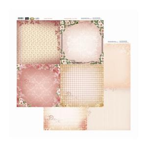 Con Rose BordersSold in Packs of 10 Sheets, 12x12''
