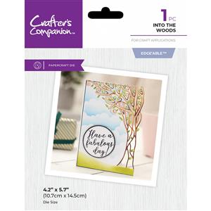 Crafters Companion Metal Die Edge'able - Into the Woods