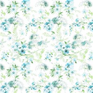 Lauren Floral Extra Wide Backing Fabric 0.5m (274cm)