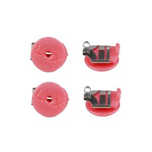 LOX Pink Secure Earring Scrolls, Pack of 4 