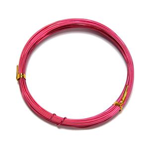 Red coloured Aluminum Wire, Approx 10m, 1.0mm 
