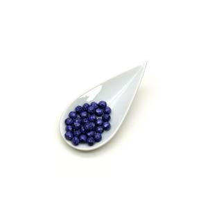 Preciosa Fire Polish Snake Purple Beads, 8mm (50pcs)