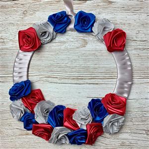 Ribbonly Royal Rose Wreath Kit