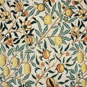 William Morris Pomegranate Natural Deluxe Tapestry Fabric 0.5m