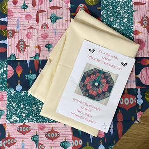 Allison Maryon's Jolly Holly-Day Christmas Tree Skirt Pattern