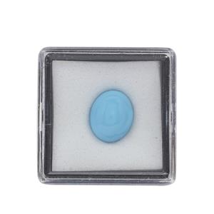 2.80cts Sleeping Beauty Turquoise Cabochon Oval Approx 11x9mm Loose Gemstone (1pc)