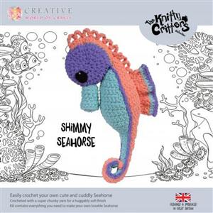  Knitty Critters Shimmy Seahorse Kit