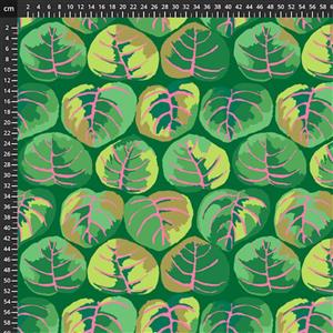 Kaffe Fassett Collective Palm Leaves Green Fabric 0.5m