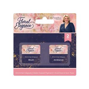 Sara Signature – Floral Elegance – Shimmer Inkpads - pack