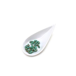 Kite Copper Splash Turquoise Beads Approx 9x5mm (5GM/TB)