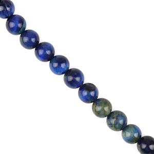 160cts Blue  Tiger's Eye  Plain Round Approx 8mm, 36m Strand