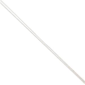925 Sterling Silver Cable Chain Approx 50cm/20