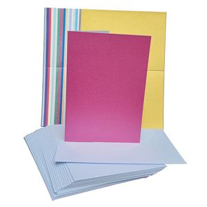 Pearly Magic - New A6 Pearlescent card blanks and envelopes bundle