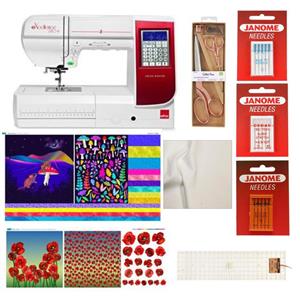 Elna eXcellence 680+ Sewing Machine Bundle with FREEBIES worth over £105