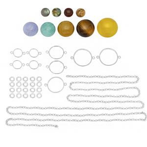 Planet Longline Necklace Kit (925 Silver)