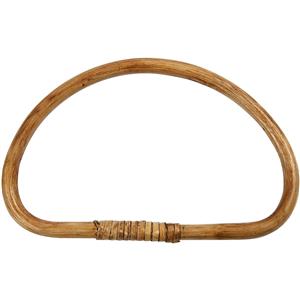 Bamboo Bag Handle Approx 20x14cm, 1pc