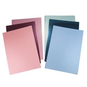 Acorn Creative. Texture Card Packs. 30 x A4 pieces. Ice Blue & Ice Pink