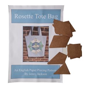 Jenny Jackson The EPP Rosette Tote Bag Pattern & Paper Pieces
