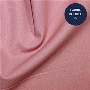 100% Cotton Fabric Blush Backing Bundle (1m)