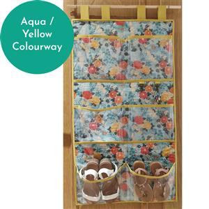 Sew Crazy Girls Snazzy Shoe Store Kit: Aqua / Yellow