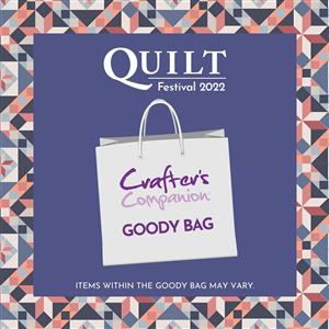 Crafters Companion Quilters Festival Goody Bag - Special Price £49.99 (save £59.95)