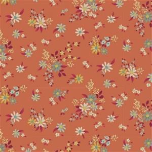 Tilda Daisyfield Ginger Fabric 0.5m