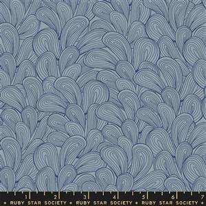 Jen Hewett Unruly Nature Collection Palmers Sky Fabric 0.5m