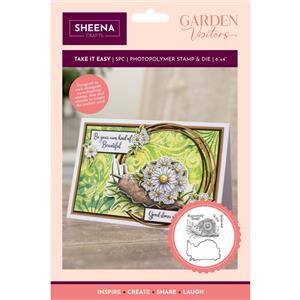 Sheena Douglass - Garden Visitors - Stamp & Die – Take it Easy