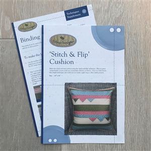 Victoria Carrington's Stitch & Flip Cushion Instructions