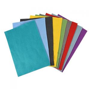 Sizzix Surfacez Felt Sheets 10PK (10 Bold Colours)