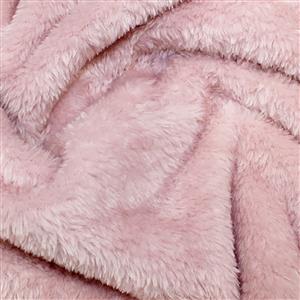 Rose Supersoft Fleece Fabric 0.5m