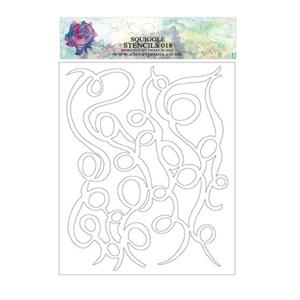 Clever Prints - Squiggle #018- Stencil
