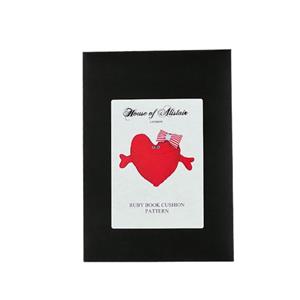 House of Alistair Ruby the Heart Book Cushion Pattern