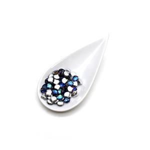 Backlit Petroleum Ginko Beads, 7.5mm (22GM/TB)