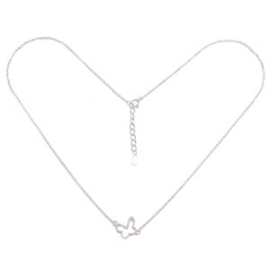 925 Sterling Silver Butterfly Pendant with 18inch Chain