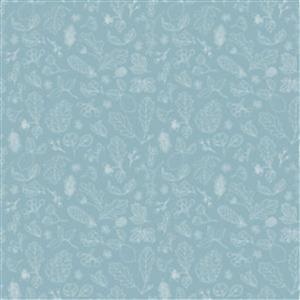 Poppie Cotton House And Home Forest Blue Fabric 0.5m