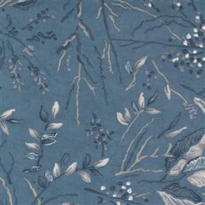 Moda Change Of Seasons Nature River Blue Fabric 0.5m
