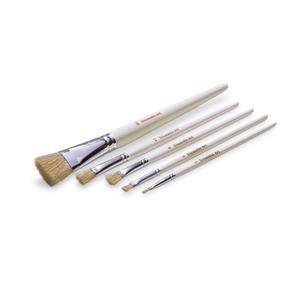 Encaustic Art - 5 x Brush Set - 2, 4, 8, 12, 20 mm