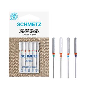 Schmetz Ball Point - Jersey Sewing Machine Needles Sizes 70-100 Pack of 5
