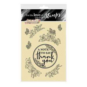 For the Love of Stamps - Filigree Flowers - Lily
